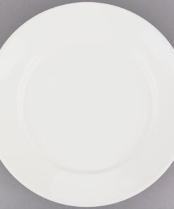 PLATO PANERO DE 18.1 CMS MARCA ECOR COLOR HUESO (CAJA CON 36 PIEZAS)