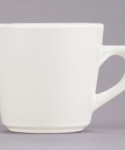 TAZA CAFETERA ALTA DE 207 ML MARCA ECOR COLOR HUESO (CAJA CON 36 PIEZAS)