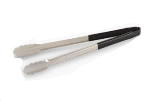 PINZA ACERO INOX CUBIERTA PLASTICO 16" NEGRA