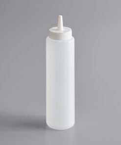 Bote  Recipiente Para Aderezo Transparente 8 Oz