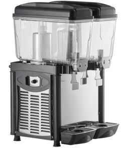 DISPENSADOR DE BEBIDAS REFRIGERADO DOBLE 3 GALONES CADA TINA MARCA CARNIVAL KING
