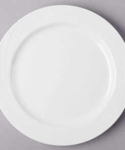 PLATO TRINCHE DE 25.5 cms MARCA WORLD BASICS MODELO ORBIS BO-1105 (CAJA CON 12 PIEZAS P/U)