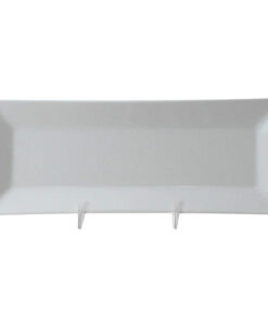 PLATO RECTANGULAR MELAMINA BLANCO THUNDER GROUP 10 1/4 x 4 pg (12 piezas por caja)