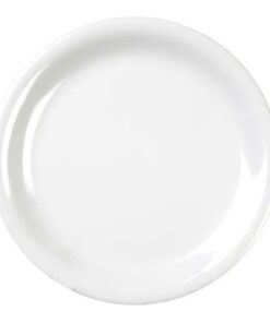 PLATO TRINCHE 19 CM BLANCO MELAMINA THUNDER (PRECIO POR CAJA DE 12 PIEZAS)