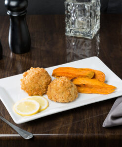 PLATO Rectangular DE 27.9x17.8 cms LINEA: Slate MARCA:World Tableware MOD:SL-27 (12 PIEZAS POR CAJA P/U)