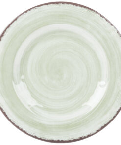 PLATO EXTENDIDO DE MELAMINA 9 PG (22.86 CM) MINGLE JADE CARLISLE (PRECIO POR 12 PIEZAS)