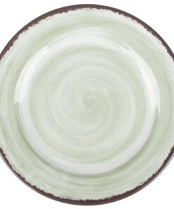 PLATO EXTENDIDO DE MELAMINA 7 PG (17.78 CM) MINGLE JADE CARLISLE (PRECIO POR 12 PIEZAS)