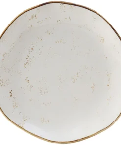 PLATO EXTENDIDO 10 1/4 PG (26.03 CM) GEODE AGAVE TUXTON (PRECIO POR 12 PIEZAS)