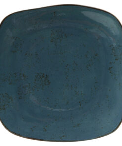PLATO EXTENDIDO CUADRADO 11 PG (27.94 CM) ELLIPSE GEODE AZURE TUXTON (PRECIO POR 12 PIEZAS)