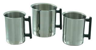 Jarra Para Mesa Sola Asa Baquelita Acero Inoxidable Cap 4 Lts 16.8 x 19 cm