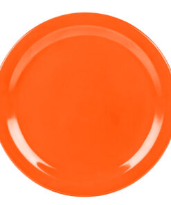 Melamina Naranja Plato Extendido 9 Pg