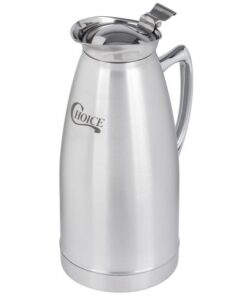JARRA PARA CAFE TERMICA DE ACERO INOX DE 1 LTS (33oz)