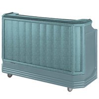 BAR PORTATIL Cambro BAR730191 Granite Green Cambar 73" Portable Bar with 7 Bottle Speed Rail