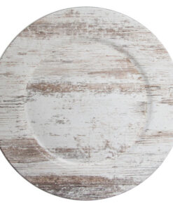 Plato Base Color Birchwood de 33cms Modelo 1270506 Material Melamina (VENTA POR MULTIPLOS DE 24 PIEZAS)