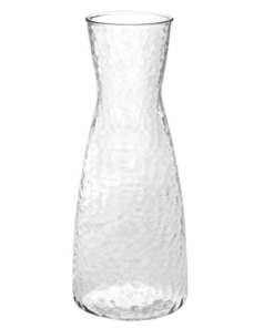 DECANTER JARRA 38 OZ DE PLASTICO (SIN TAPA) (VENTA EN MULTIPLOS DE 6 PIEZAS PRECIO UNITARIO)