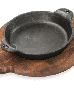 Comal Para Queso Con Orejas ( 15 Cms ) Acero Al Carbon