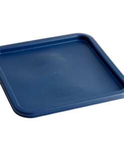 Cambro SFC12453 Midnight Blue Square Polyethylene Lid for 12, 18, and 22 Qt. Food Storage Containers