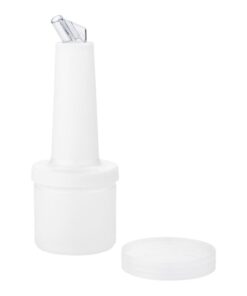 Bote Para Mezcla 1/2 Litro Tapa Color Blanco