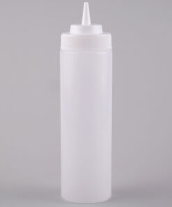 Bote  Recipiente Para Aderezo Transparente 24 Oz