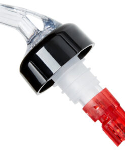 Dosificador Plastico Para  Botella Con Canica 1 Oz Rojo