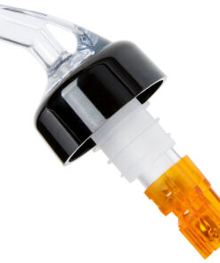 Dosificador Plastico Para  Botella Con Canica 1/2 Oz Naranja