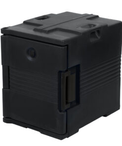 CAJA TERMICA SENCILLA CAMBRO ISOTERMICA, RECIBE HASTA 6 INSERTOS ENTEROS DE 2.5 PG MEDIDAS GENERALES: 18 X 25 X 24 7/8 PG