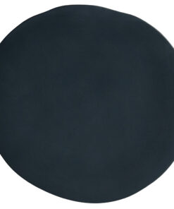Carlisle 5310438 Ridge 9" Slate Melamine Rimless Plate - 12/Case