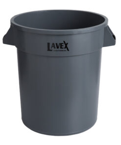 CONTENEDOR DE 20 GAL COLOR GRIS (SIN TAPA) MARCA LAVEX -75lts