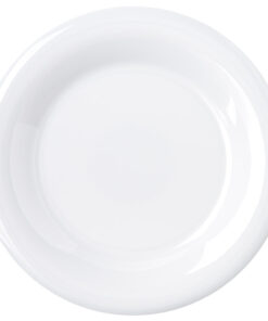PLATO MELAMINA 6.5 PG LINEA DURUS CARLISLE COLOR BLANCO 48 PIEZAS POR CAJA