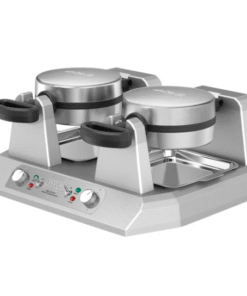 WAFLERA DOBLE WW250X  WARING HASTA 60 WAFFLES POR HORA DE 7.5 PG, 2,400 W PLACAS ANTIADHERENTES