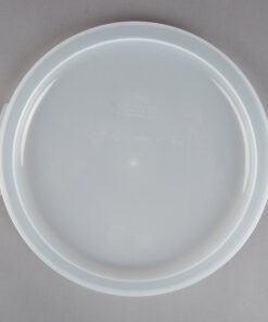 Tapa para Contenedor Redondo de 12, 18, y 22 Qt. Polipropileno Translucido