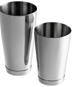 COCTELERA TIPO BOSTON M37082 DE 28 oz. Y 18 oz. ACERO INOXIDABLE