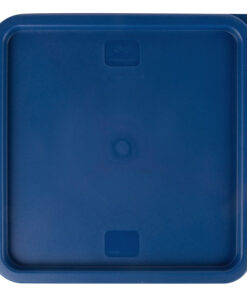 Tapa para Contenedor Cuadrado de 12, 18, y 22 Qt. Polietileno Azul