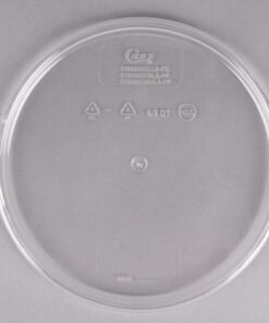 Tapa para Contenedor Redondo de 6 y 8 Qt. Policarbonato Transparente