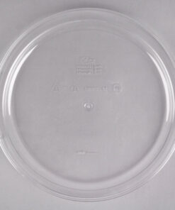 Tapa para Contenedor Redondo de 12, 18, y 22 Qt. Policarbonato Transparente