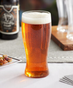 VASO CERVECERO REUSABLE CLEAR PLASTIC VISIONS 12-16 OZ (PRECIO POR 64 PIEZAS)
