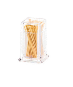 Dispensador De Palillos Acrilico 5 x 8Cm