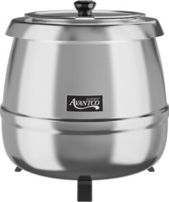 OLLA BRUJA ELECTRICA 11QT TERMINADO EN ACERO INOX 15 X 13 PG DE 120V, 400W