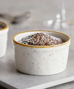 PLATO RAMEKIN 4 OZ (118 ML) COLOR VANILLA BEAN ACOPA CERAMICA (PRECIO POR 72 PIEZAS)