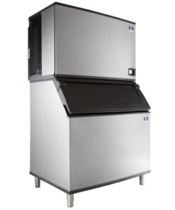 Maquina de Hielo De 816 Kgs por Dia Manitowoc Modelo IY15AD97 Deposito Incluido (Medio Cubo) 400 kgs tina de almacenaje