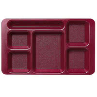 CHAROLA DE 6 COMPARTIMENTOS MARCA Cambro MODELO 1596CPCR / 9 x 15pg , 24 pzas