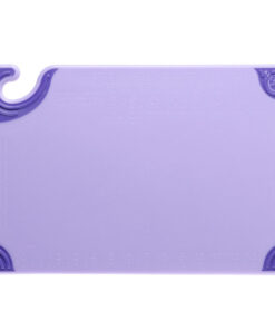 Tabla de Corte de CBG121812PR Saf-T-Grip 18 x 12 x 1/2 Morada Allergen Saf-T-Zone