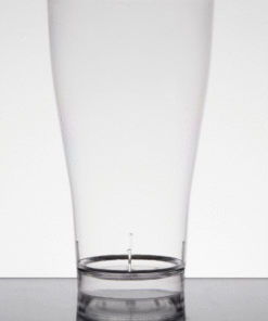 VASO CERVECERO REUSABLE CLEAR PLASTIC PILSNER 14 OZ (CAJA DE 60 PIEZAS)