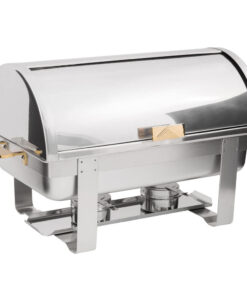 CHAFER ENTERO ECOR 8 QT MODELO TAPA HABATILBE DETALLES ORO