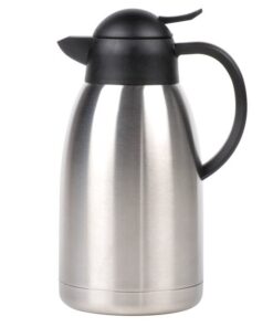 JARRA PARA CAFE INSULADA DE ACERO INOXIDABLE DE 1.9 LTS (64oz)