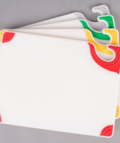 Juego de Tablas de Corte de CBGW912QS Saf-T-Grip 12 x 9 x 3/8 Blanca 4-Tablas Sistema