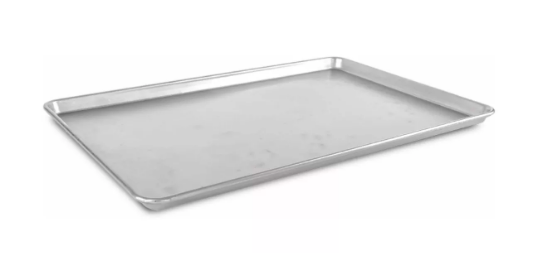 CHAROLA ALUMINIO PANADERA 45 X 65CM (FABRICACION)