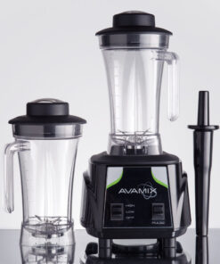 LICUADORA DE BAR 3.5 HP  DE 1800 WATTS CON 2 JARRAS DE 64OZ 2 VELOCIDADES MARCA AVAMIX (IMPORTACION)