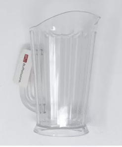Jarra Para Agua Conica Policarbonato Transparente, 1.8Lt / 64Oz