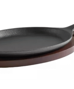 Plato Sarten Con Mango Y Base Set 2 Piezas 7 X 9.25 Pg